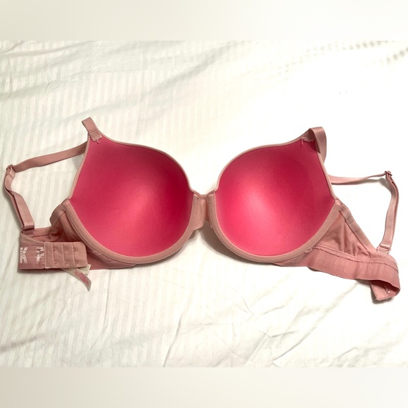 PINK Victoria’s Secret Wear Everywhere Bra Light Pink Rose Size 36E (DD) - Picture 4 of 8